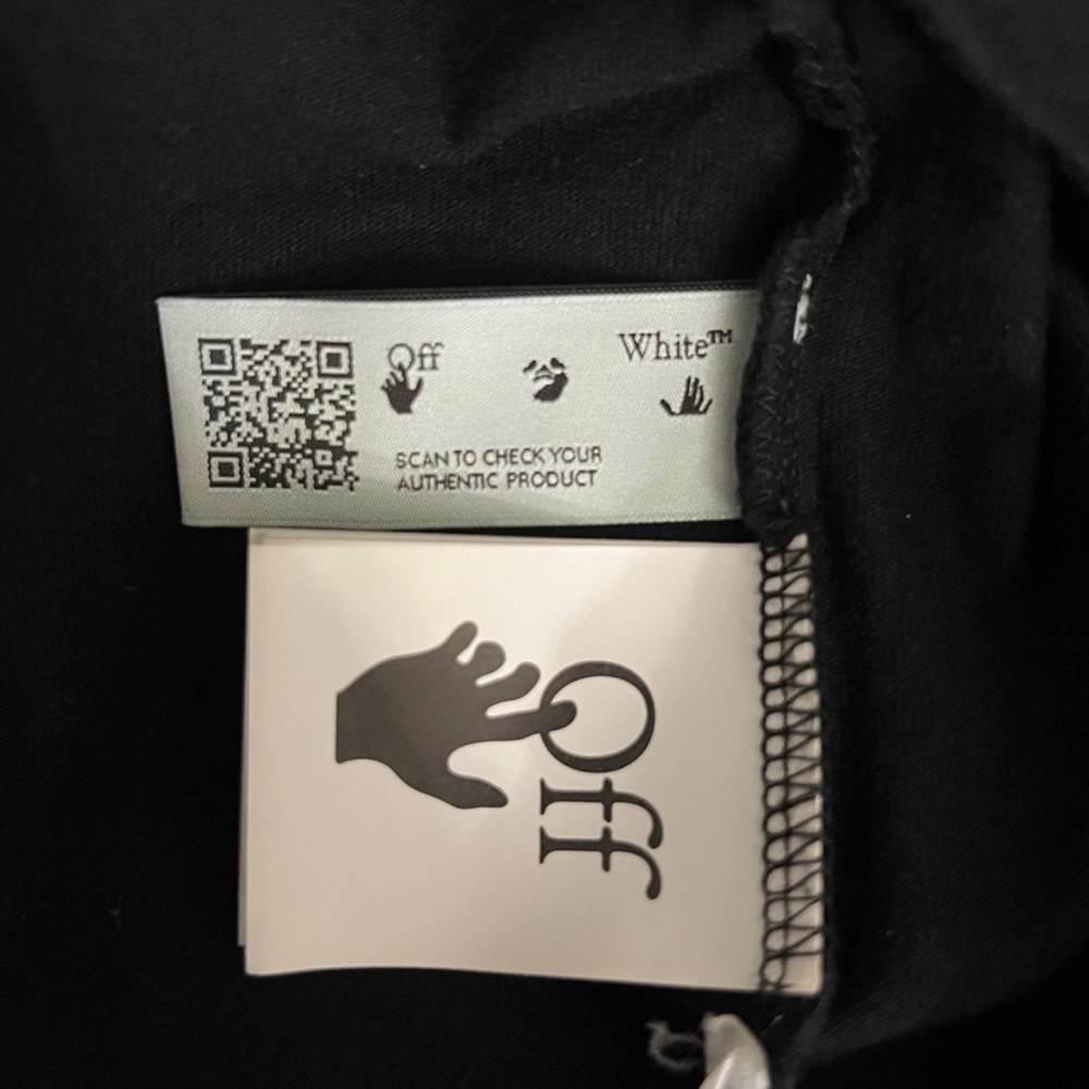 Off-White Black Graphic Pascal Tee - image 5